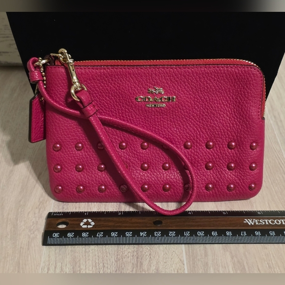 Coach Rivet Wristlet - Picture 3 of 8